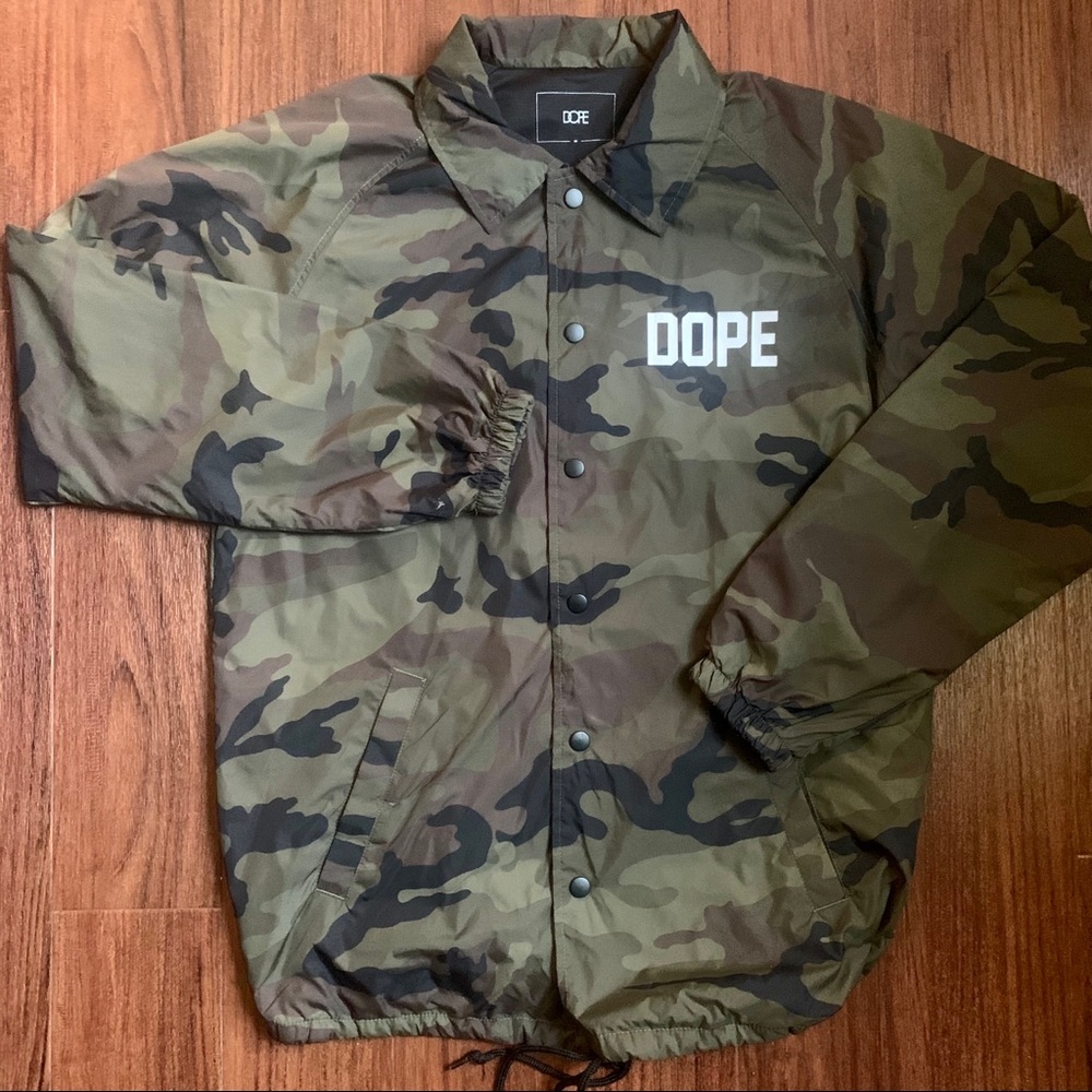 DOPE Camo Windbreaker